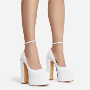 white-platform-heels