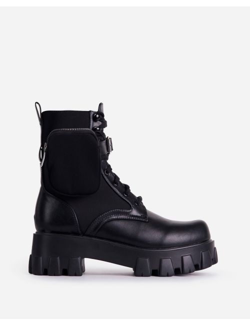 chunky biker boots sale