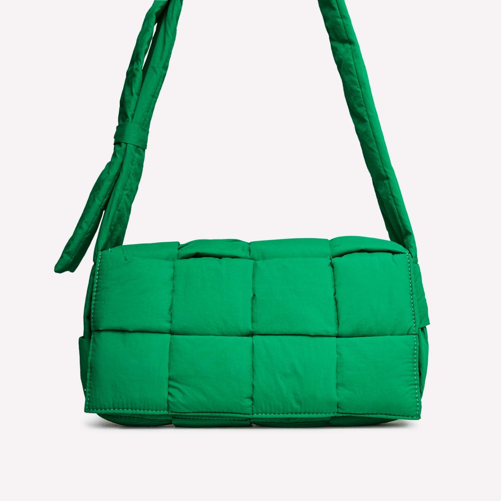 Bottega Veneta® Men's Mini Cassette Cross-Body Bag in Dark Green